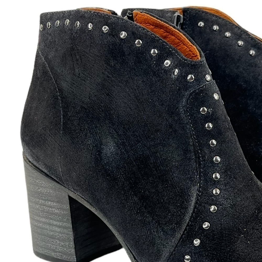 Frye Women’s Nora Stud Zip Short Booties Boots - Picture 8 of 14